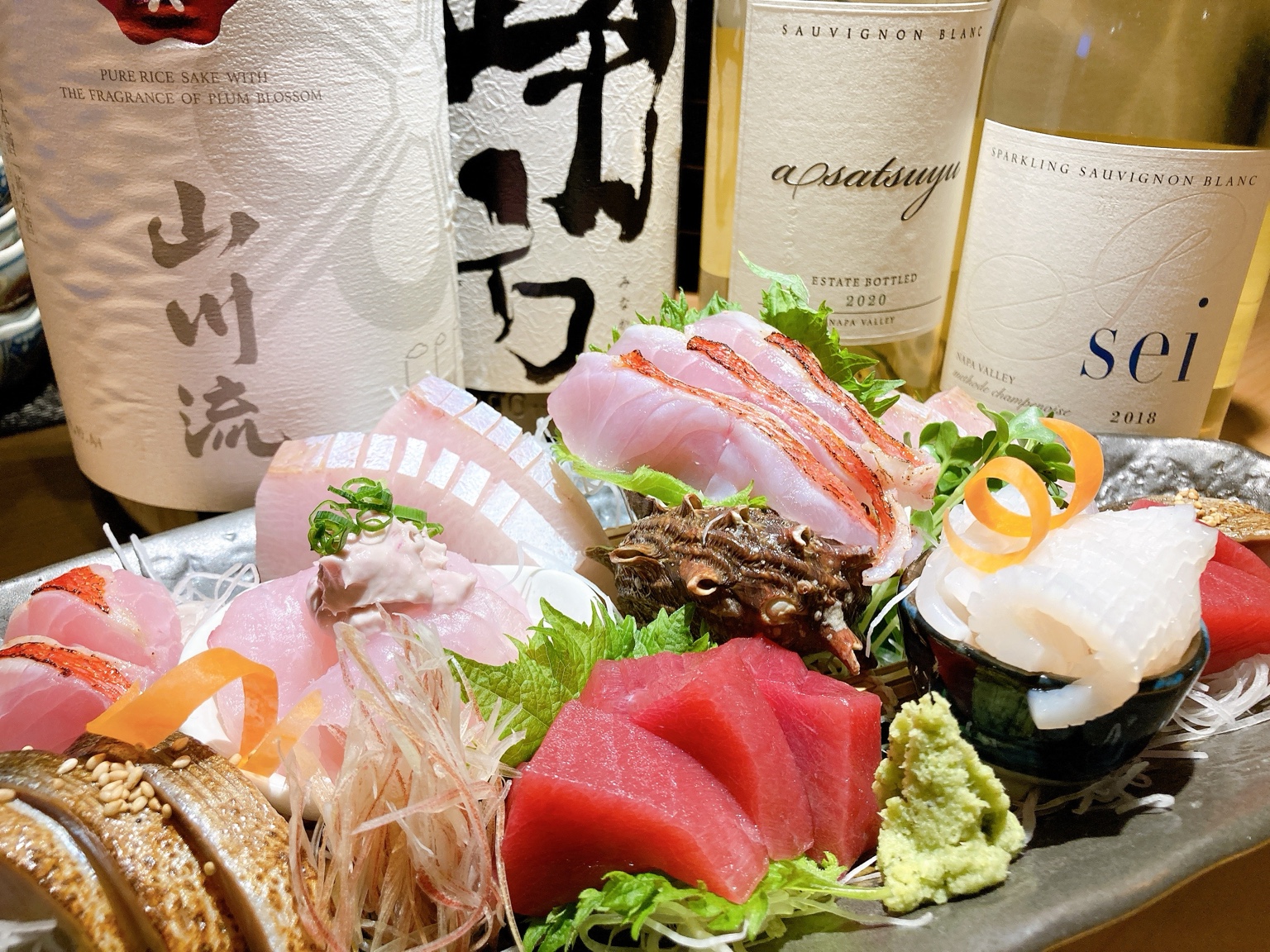 刺身盛り合わせ